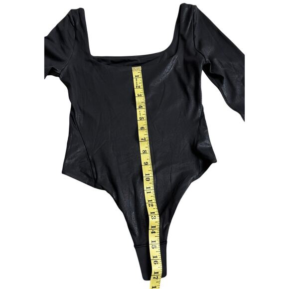 Lululemon Wundermost Nulu Square-Neck Long-Sleeve Thong Bodysuit XS LW3INRS NWT - Picture 8 of 16